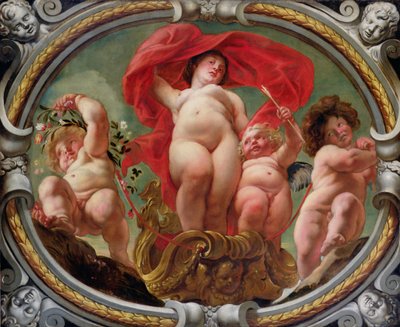 Zwillinge, aus den Tierkreiszeichen von Jacob Jordaens